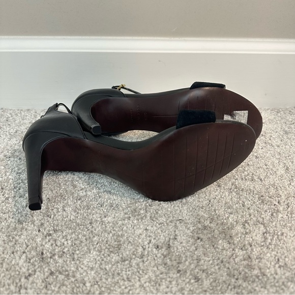 NWOB Cole Haan Grand OS Black Ankle Strap Heels - Picture 7 of 8